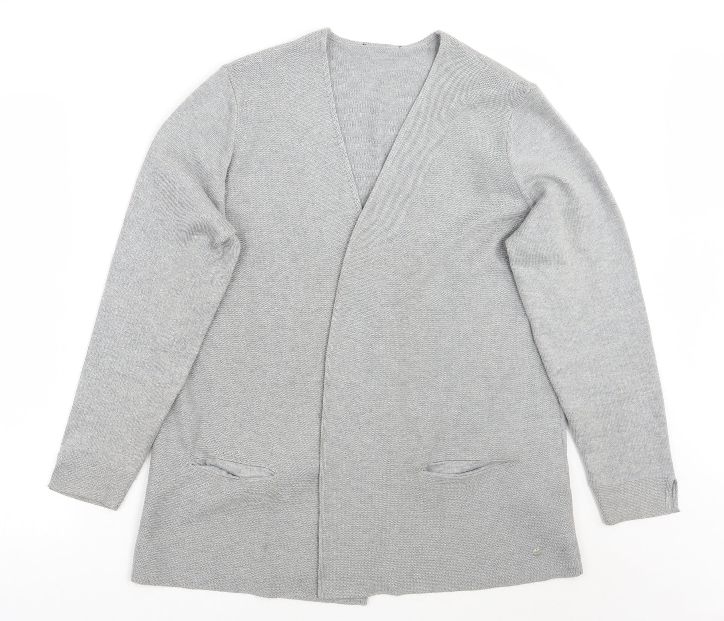 Preworn Womens Grey   Cardigan Jumper Size 14