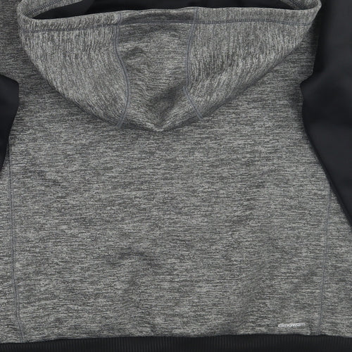 adidas Boys Grey   Jacket Coat Size 14-15 Years