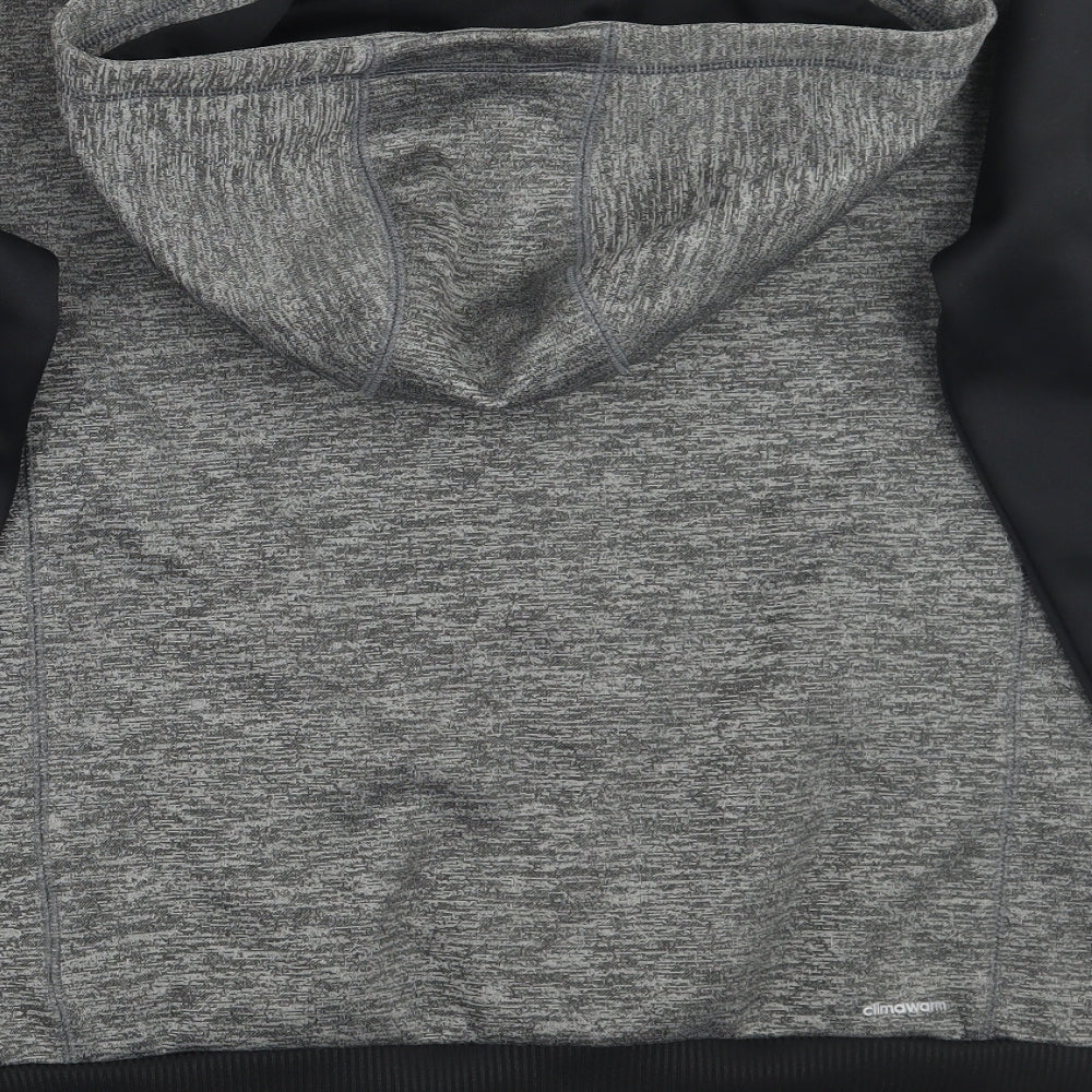 adidas Boys Grey   Jacket Coat Size 14-15 Years