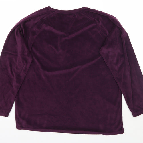 Primark Womens Purple   Pullover Jumper Size L  - weekend