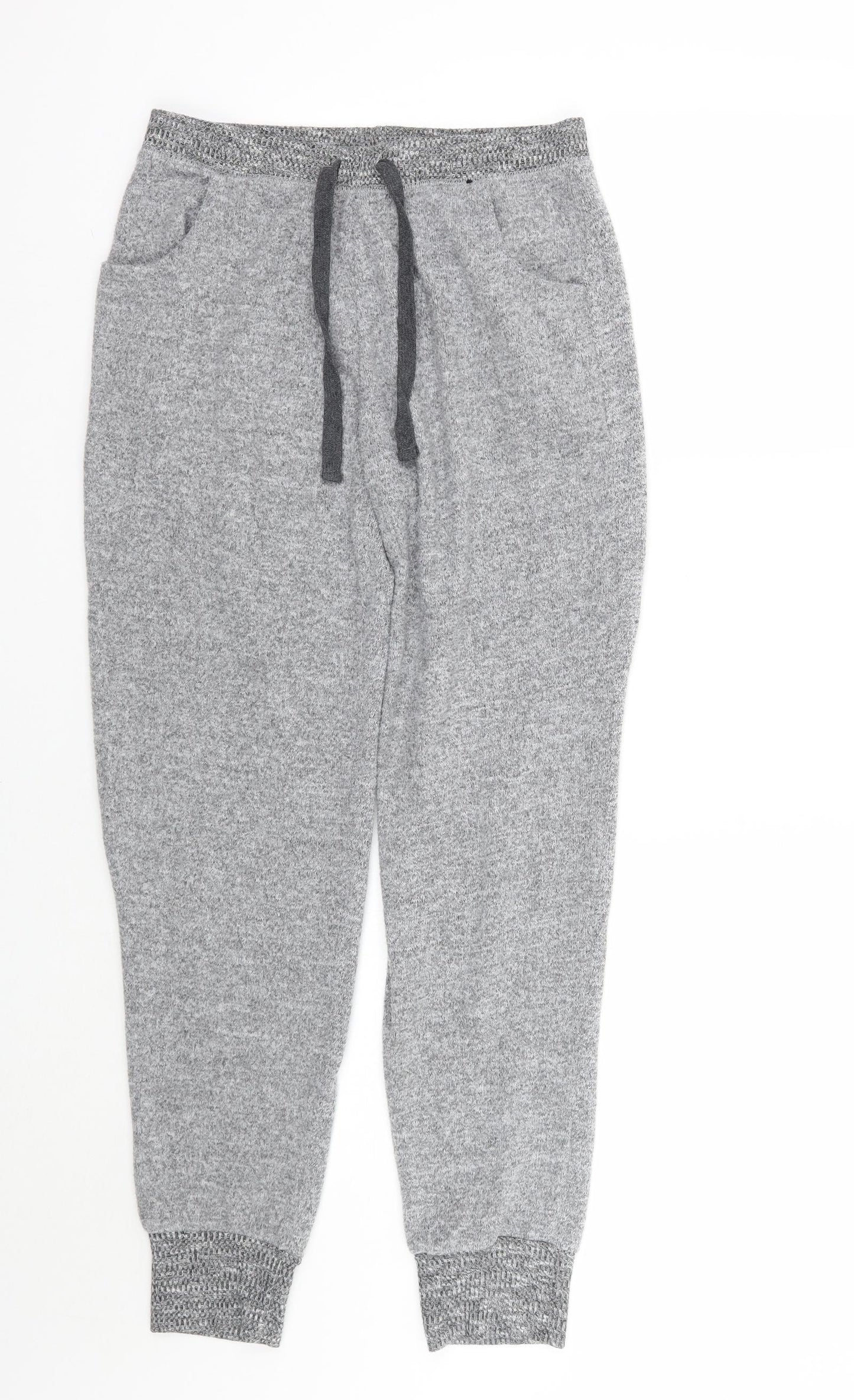 Peacocks Womens Grey   Sweatpants Trousers Size 12 L28 in