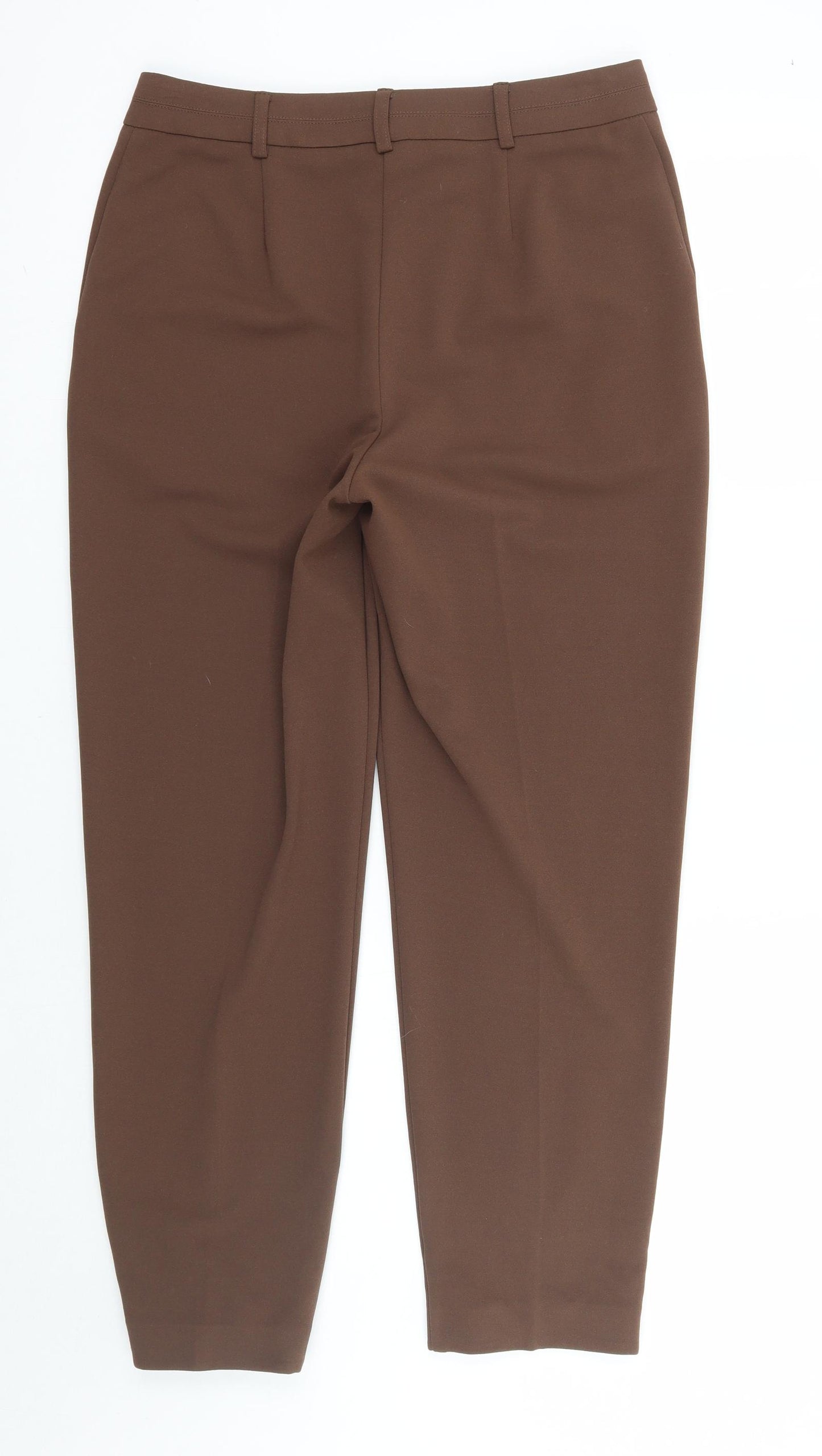 Roman Womens Brown   Trousers  Size 10 L28 in