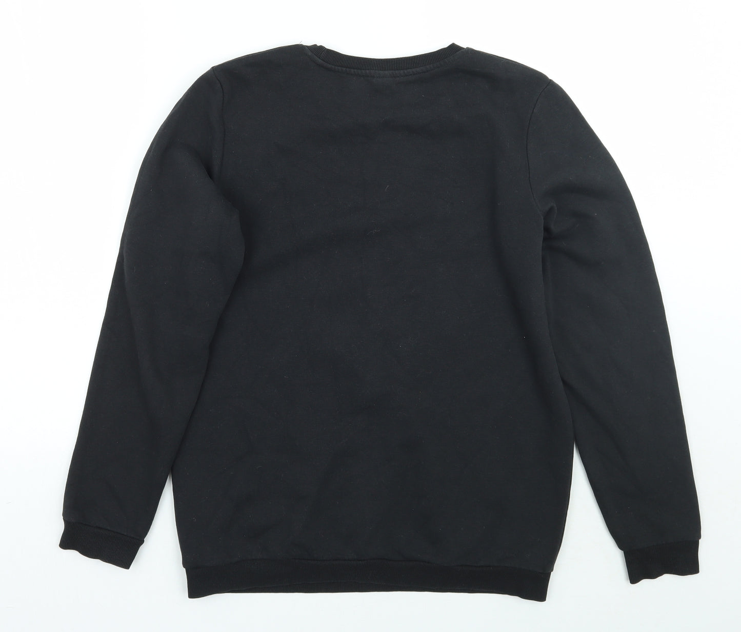 TU Boys Black   Pullover Jumper Size 13 Years
