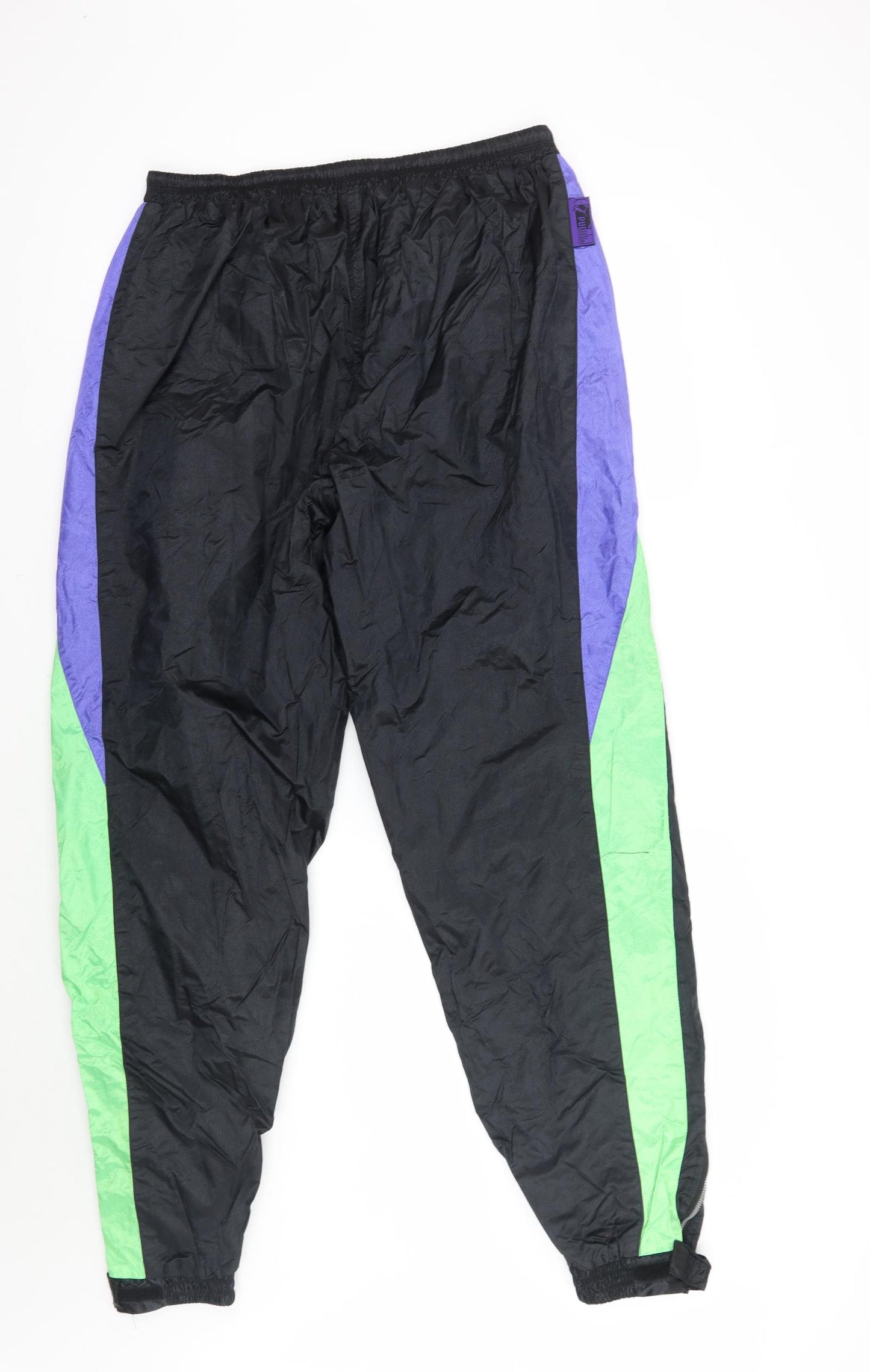 PUMA Mens Black   Sweatpants Trousers Size XL L31 in