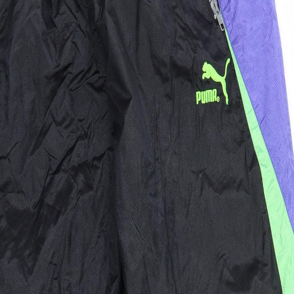 PUMA Mens Black   Sweatpants Trousers Size XL L31 in