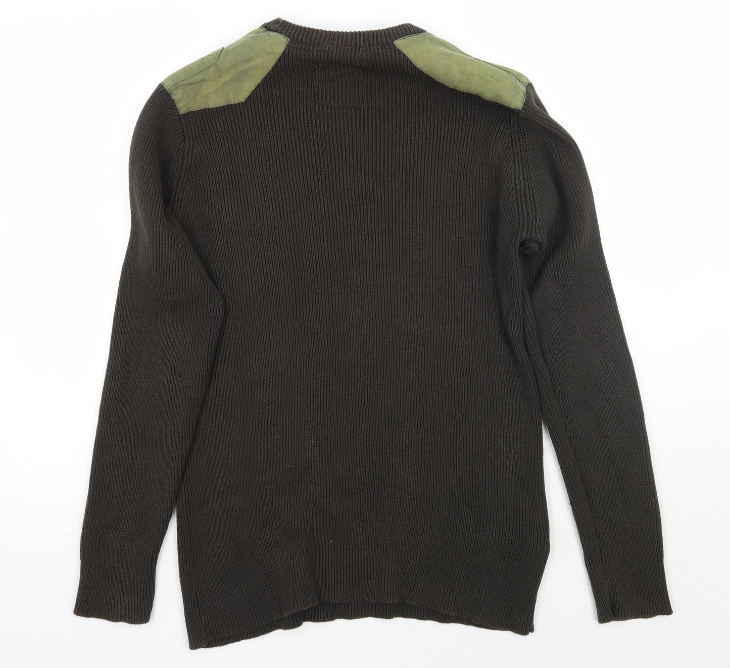 Brave Soul Mens Green   Pullover Jumper Size L