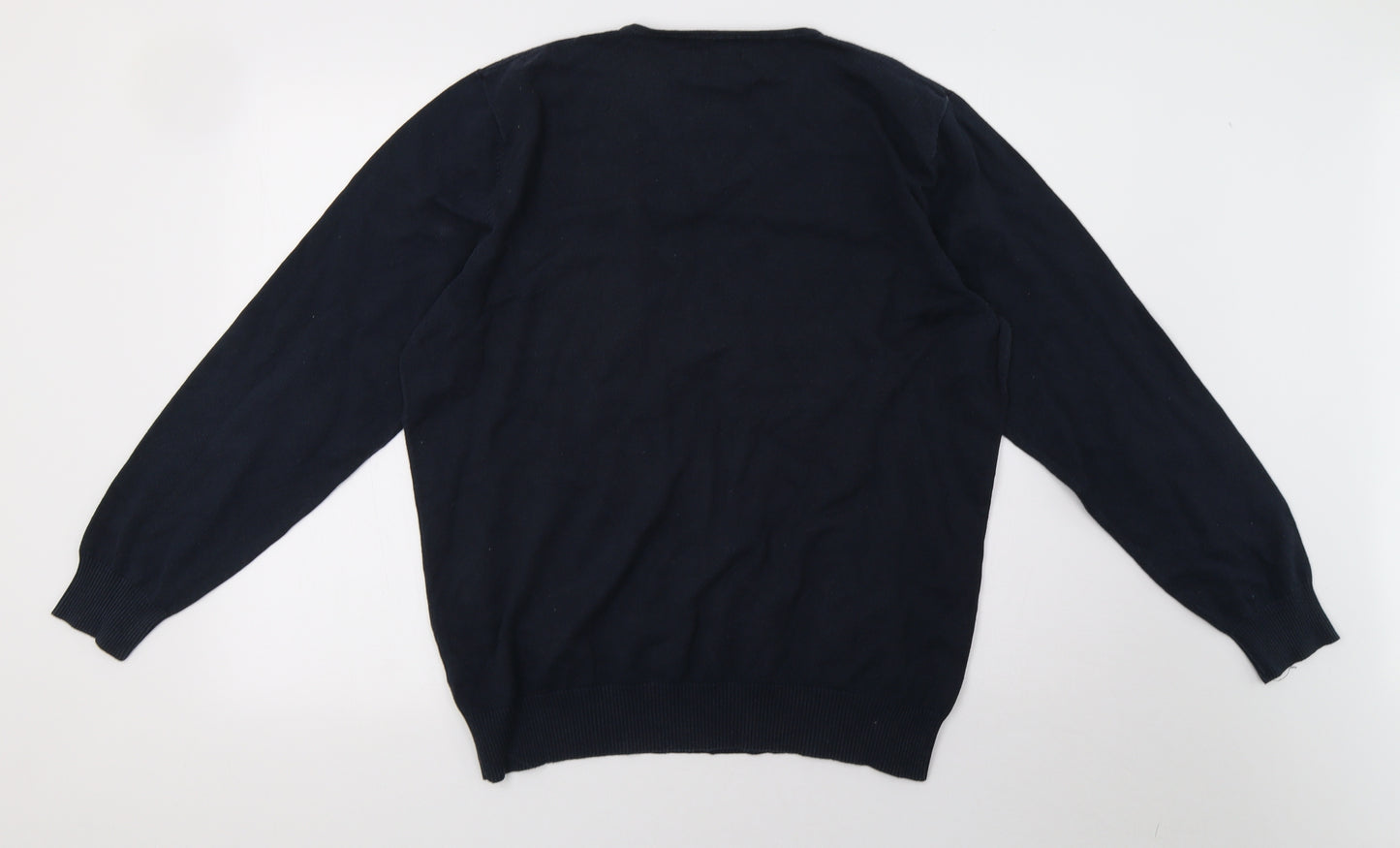 George Mens Blue   Pullover Sweatshirt Size L