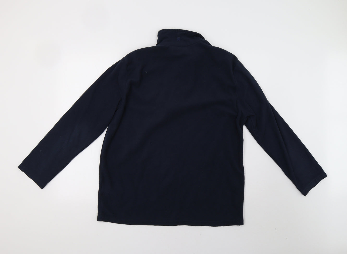 Mountain Warehouse Mens Blue  Fleece Pullover Sweatshirt Size L