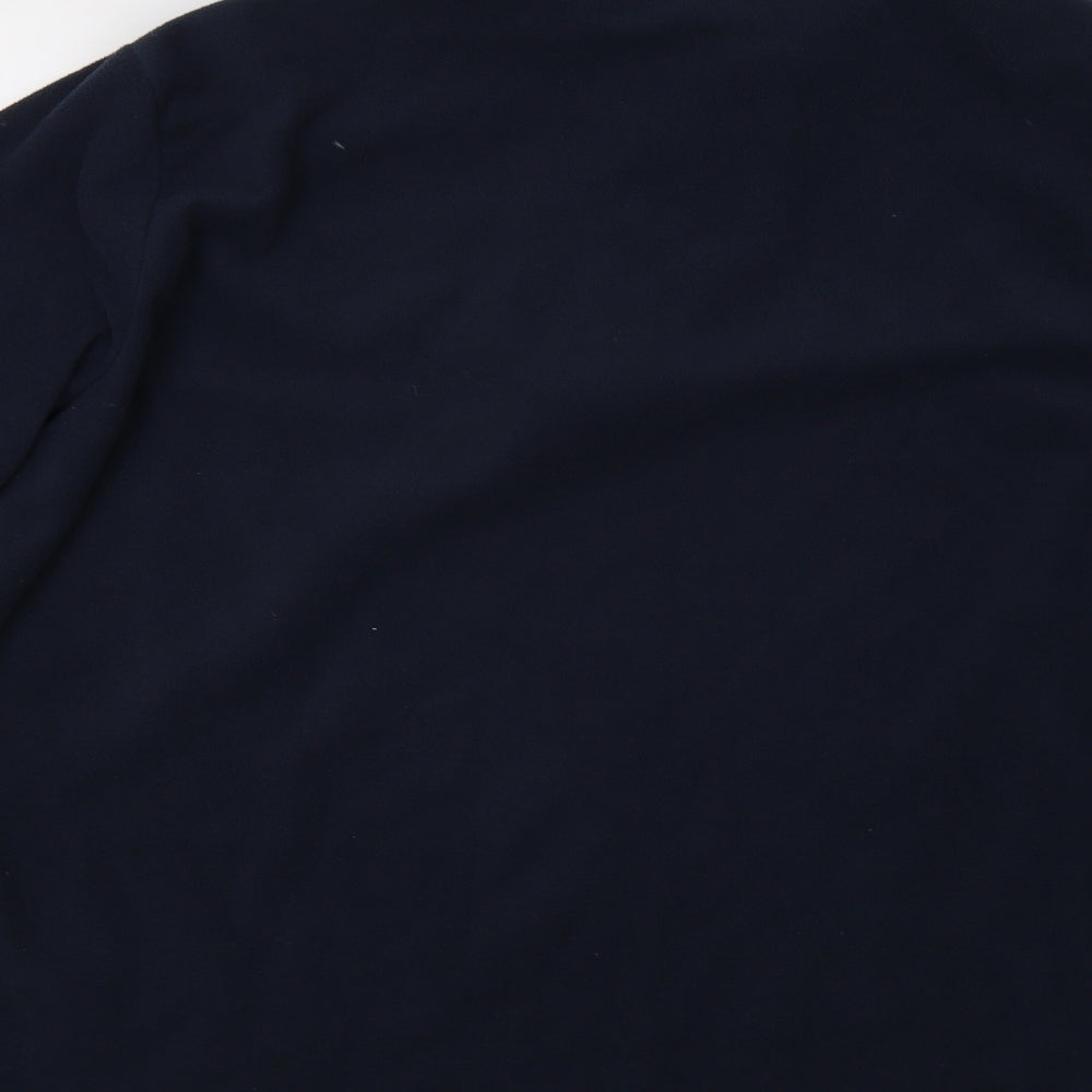 Mountain Warehouse Mens Blue  Fleece Pullover Sweatshirt Size L