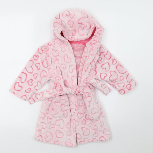 Mothercare Girls Pink Polka Dot   Gown Size XS