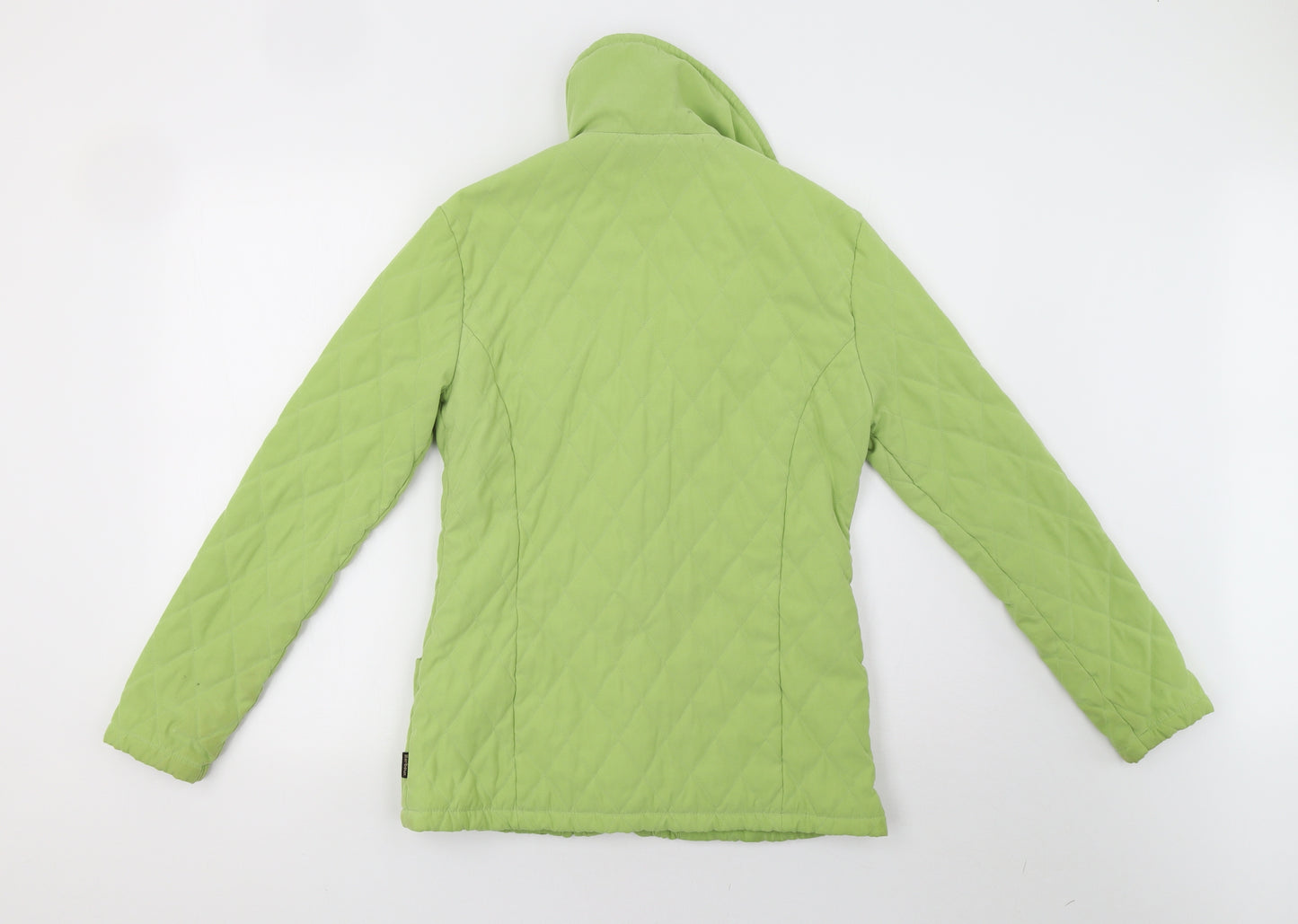Marks and Spencer Womens Green   Puffer Jacket Coat Size 8