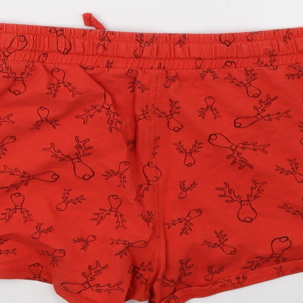 NEXT Womens Red Polka Dot   Sleep Shorts Size 14