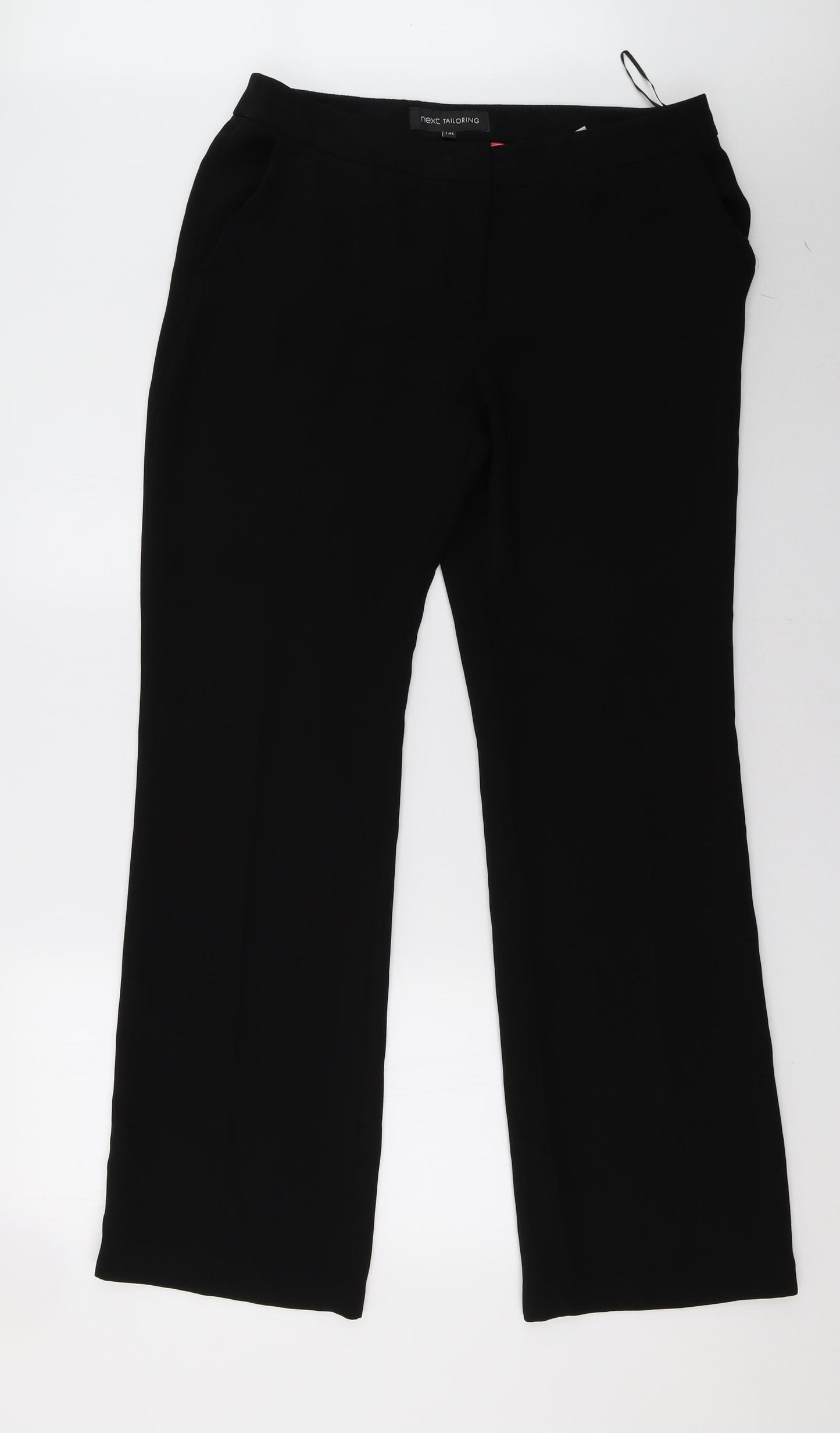 NEXT Womens Black   Trousers  Size 14 L33 in