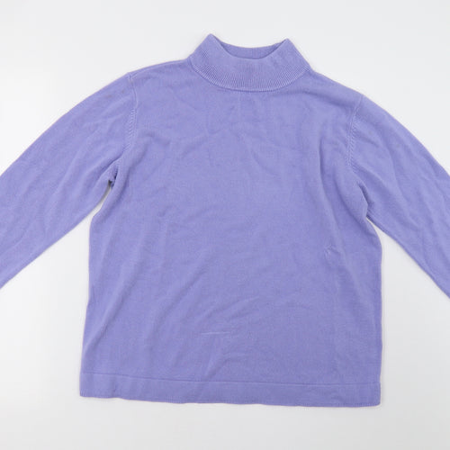 BM Collection Womens Purple   Pullover Sweatshirt Size M