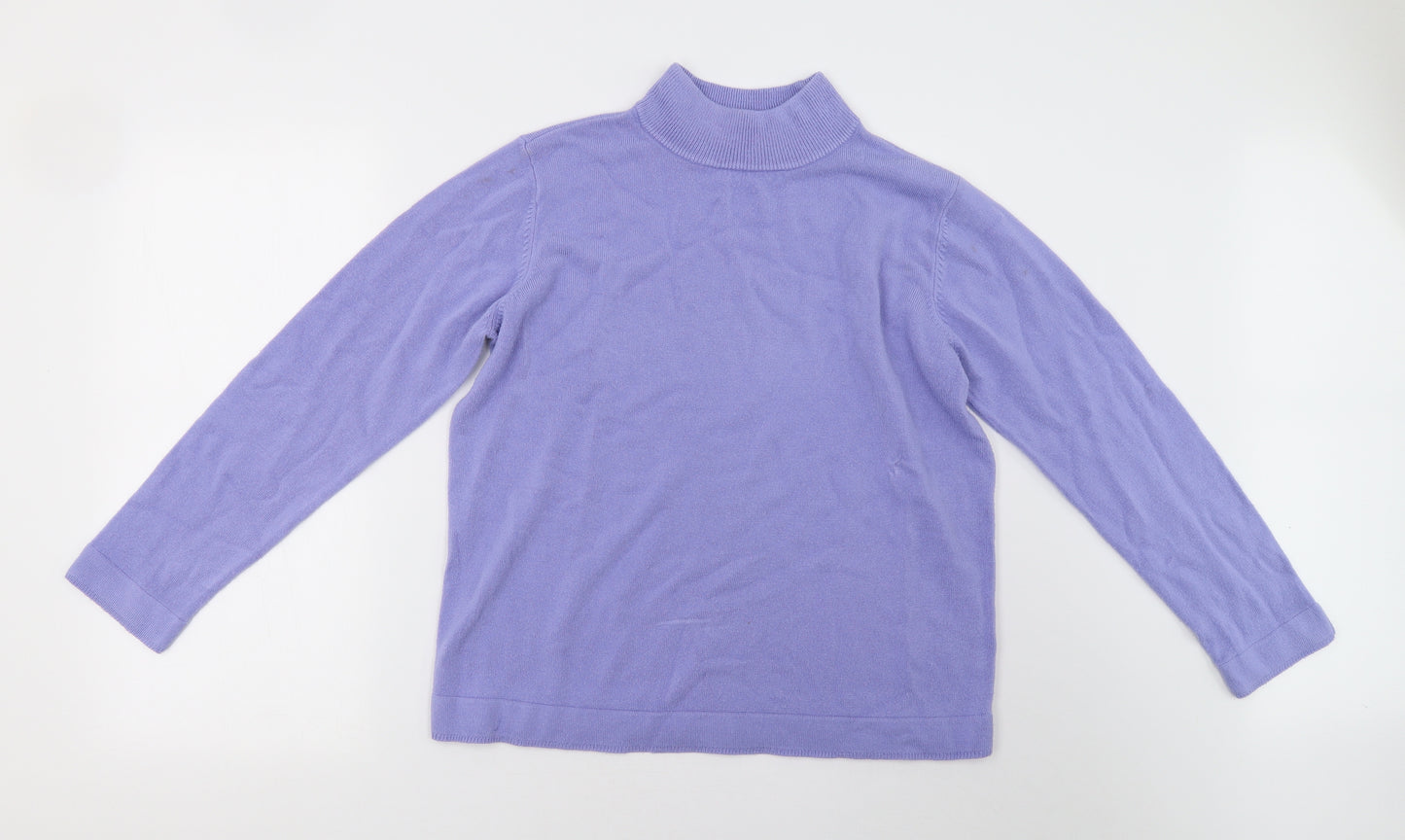 BM Collection Womens Purple   Pullover Sweatshirt Size M