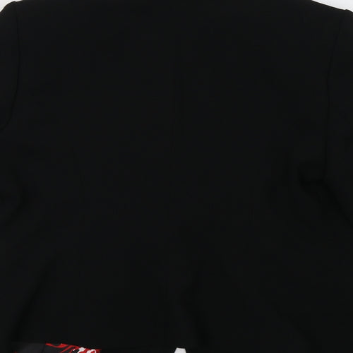 chianti Womens Black   Jacket Blazer Size 14