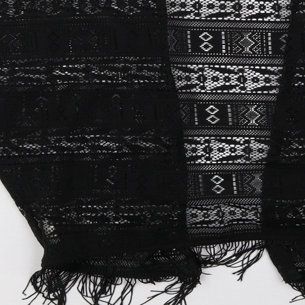Primark Girls Black  Lace Cardigan Jumper Size 8 Years