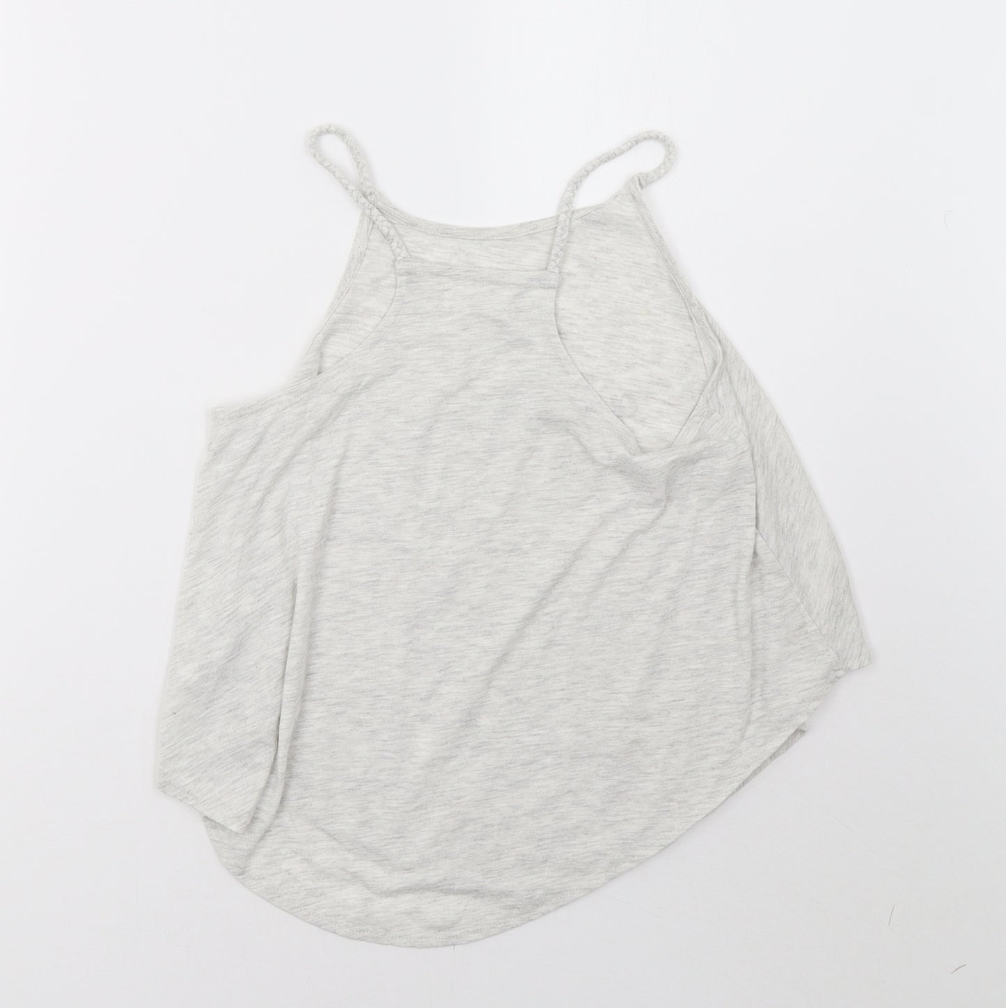 H&M Girls Grey   Basic T-Shirt Size 10 Years