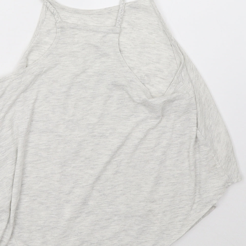 H&M Girls Grey   Basic T-Shirt Size 10 Years