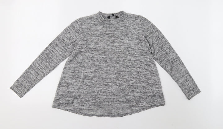 newlook Girls Grey   Pullover Sweatshirt Size 13 Years