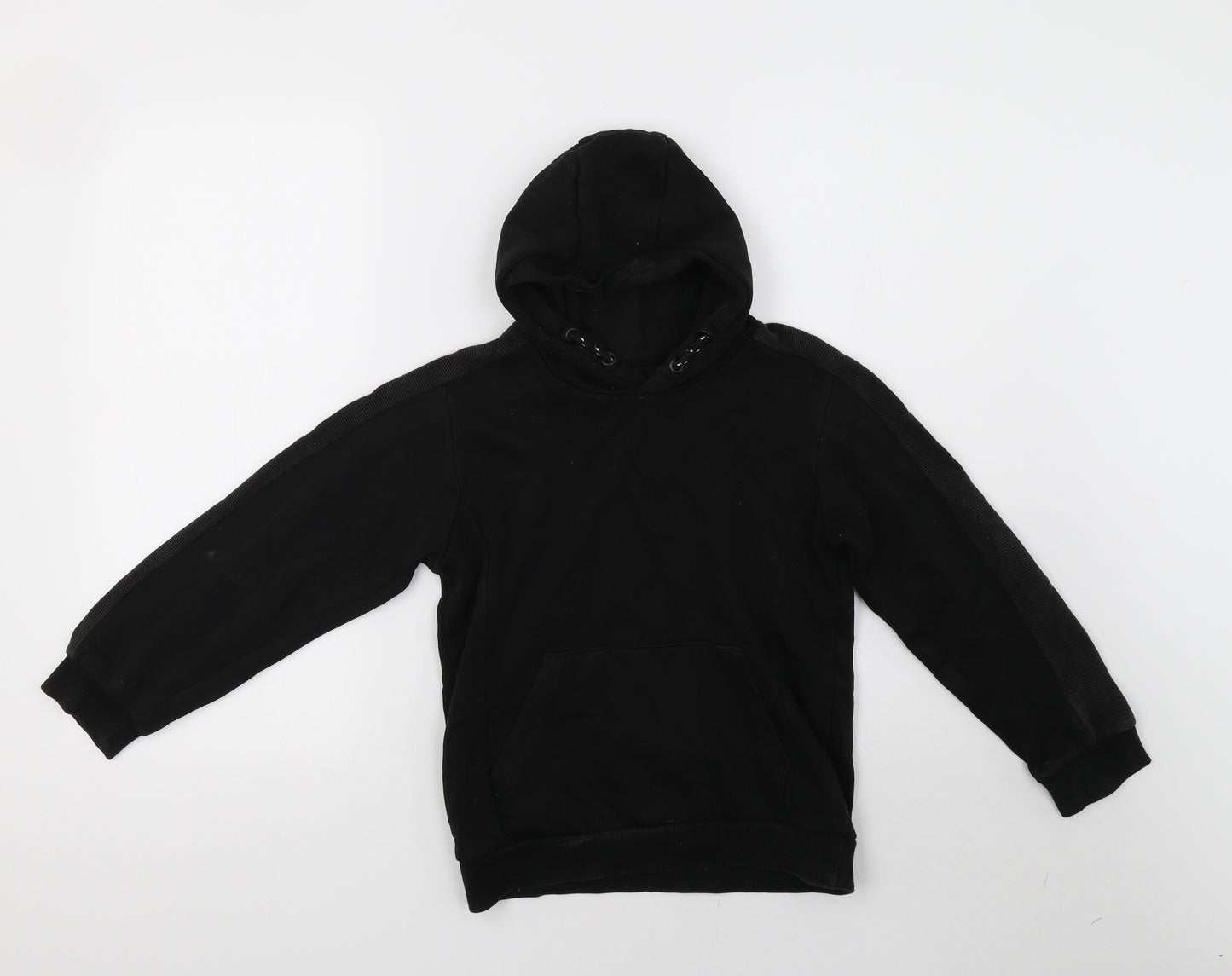 Matalan Boys Black   Pullover Hoodie Size 9 Years