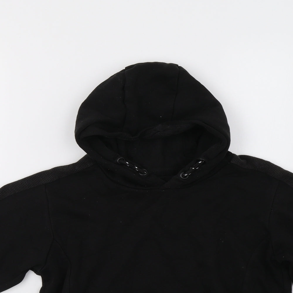 Matalan Boys Black   Pullover Hoodie Size 9 Years