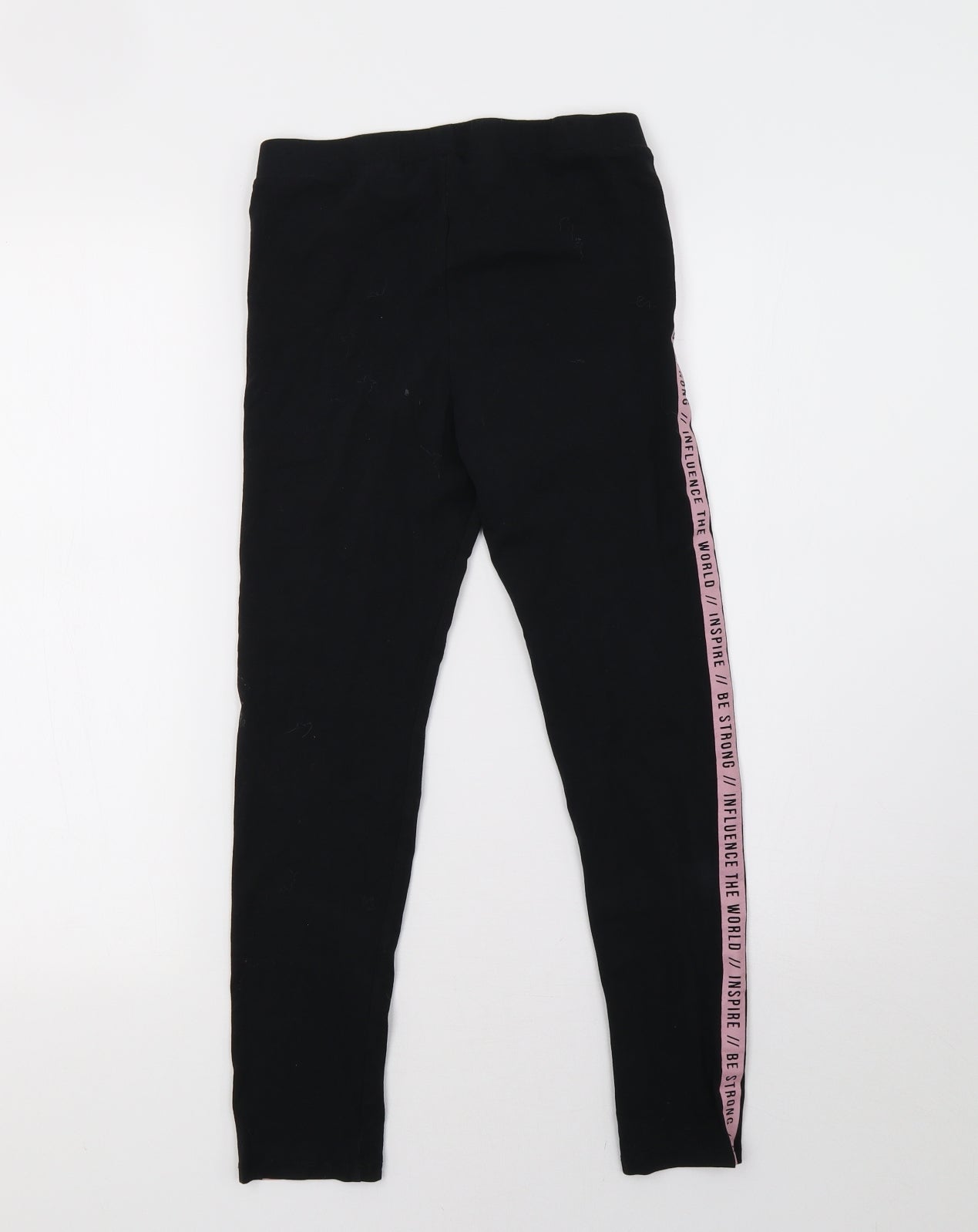 George Girls Black    Trousers Size 13 Years