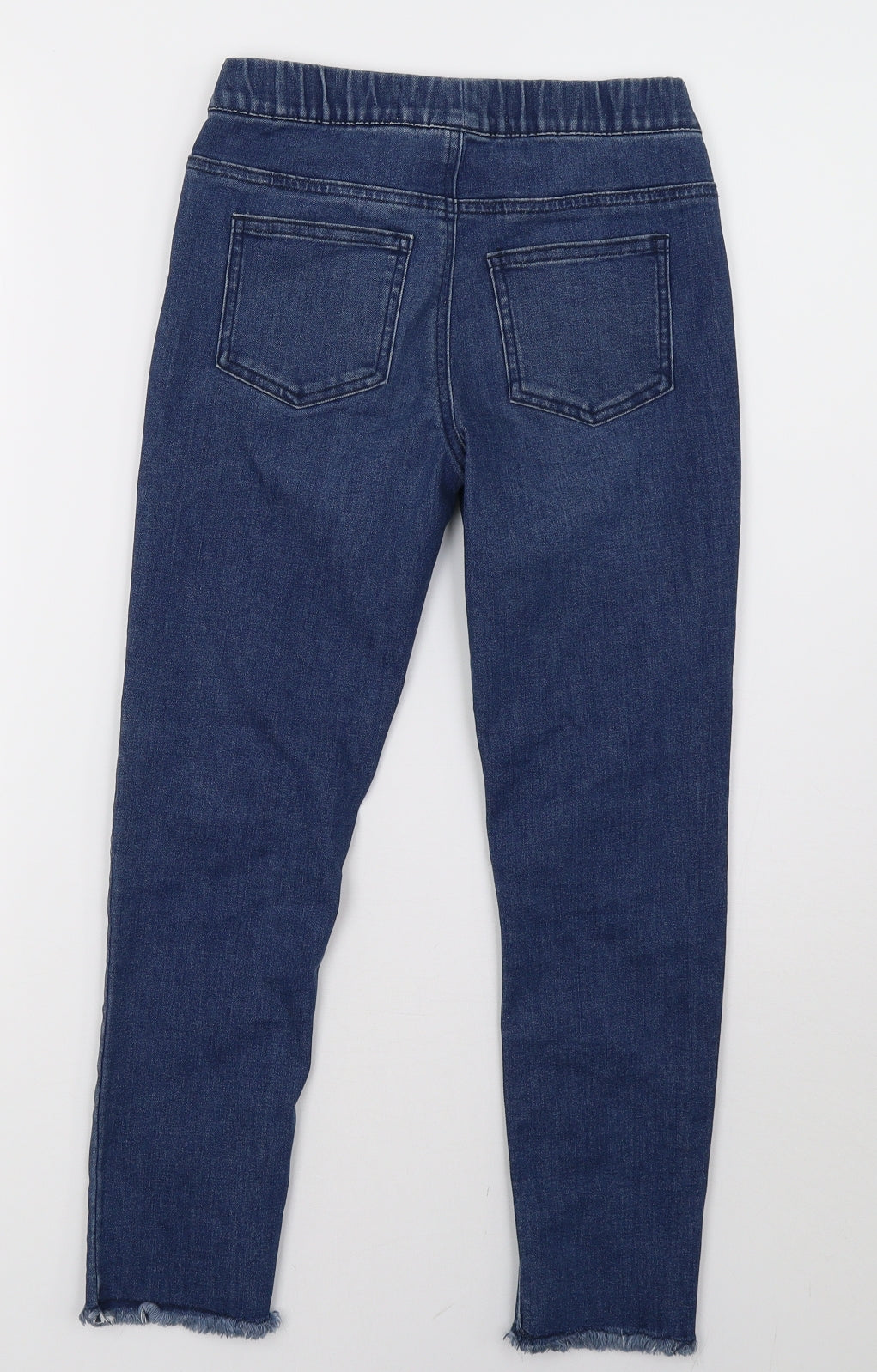 Primark Girls Blue  Denim Jegging Trousers Size 10 Years