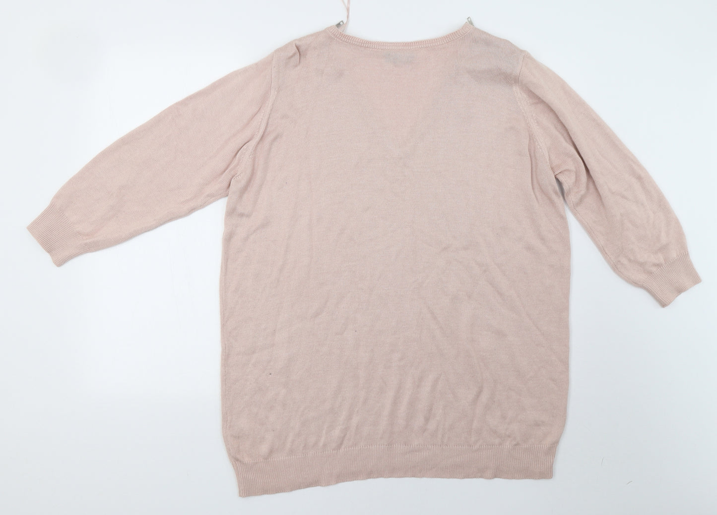 wallis  Womens Pink   Pullover Sweatshirt Size L