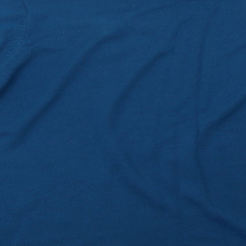 CASAMIA Womens Blue  Knit Pullover Sweatshirt Size L
