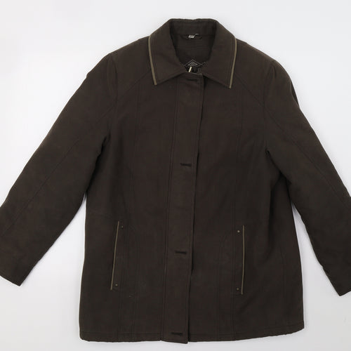 Winter Womens Brown   Jacket Coat Size 12