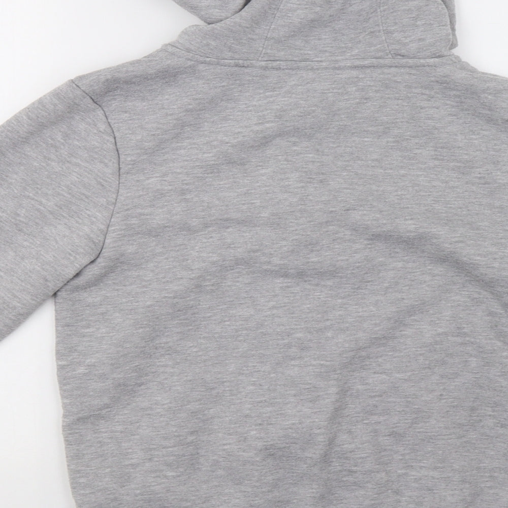 Slazenger Boys Grey   Full Zip Hoodie Size 13 Years