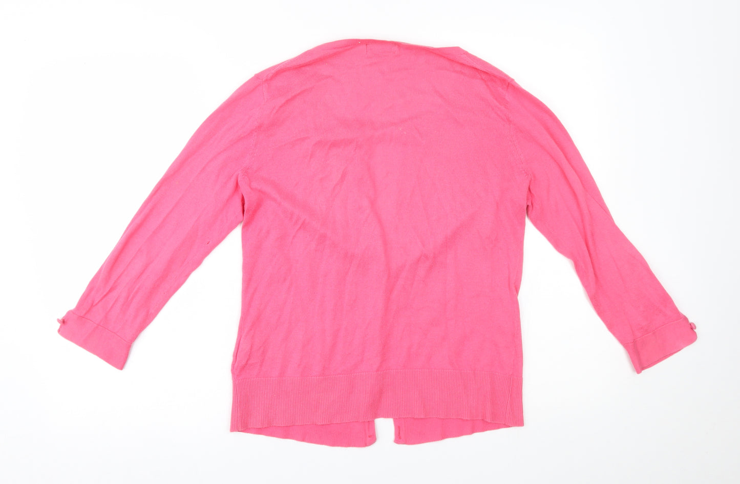 Per Una Womens Pink   Cardigan Jumper Size 12