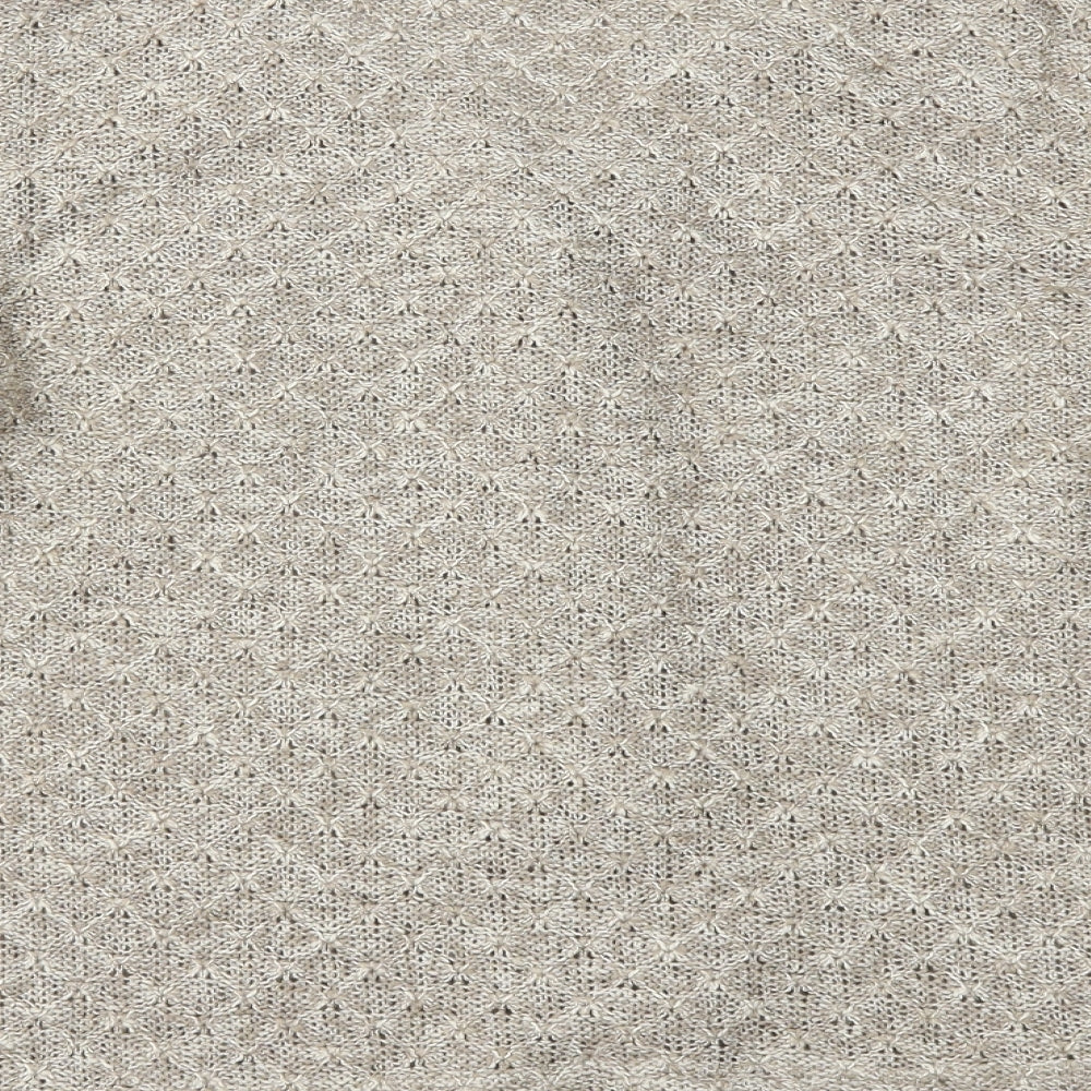Per Una Womens Beige   Cardigan Jumper Size L