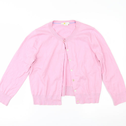 Boden Womens Pink   Cardigan Jumper Size S