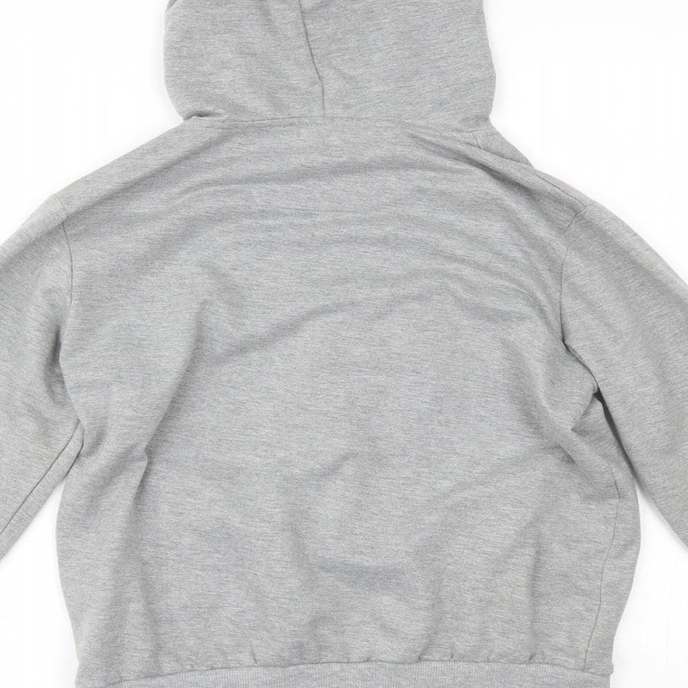 sweet junior Boys Grey   Full Zip Hoodie Size 14 Years