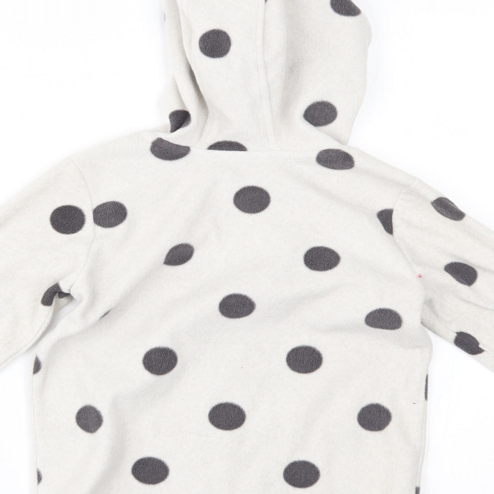George Boys White Polka Dot   Pyjama Top Size 4-5 Years