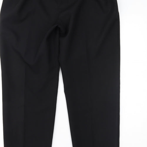 Emma Collection Womens Black   Trousers  Size 16 L26 in