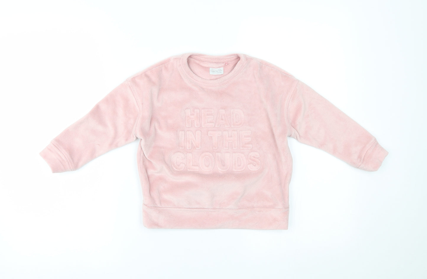 NEXT Girls Pink   Pullover Jumper Size 4 Years