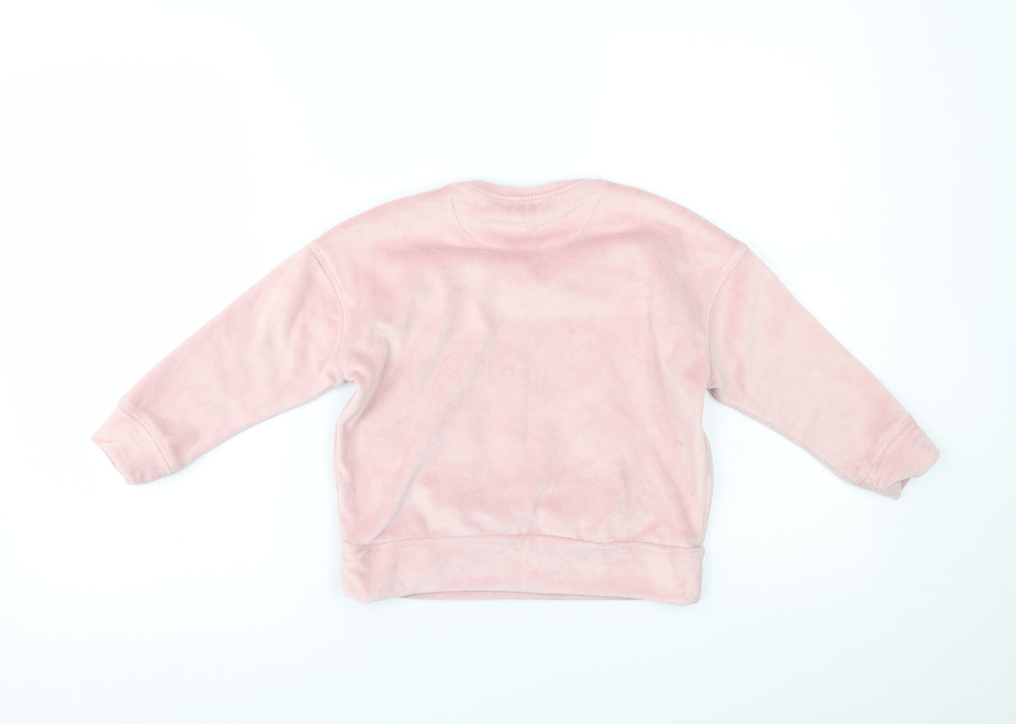 NEXT Girls Pink   Pullover Jumper Size 4 Years