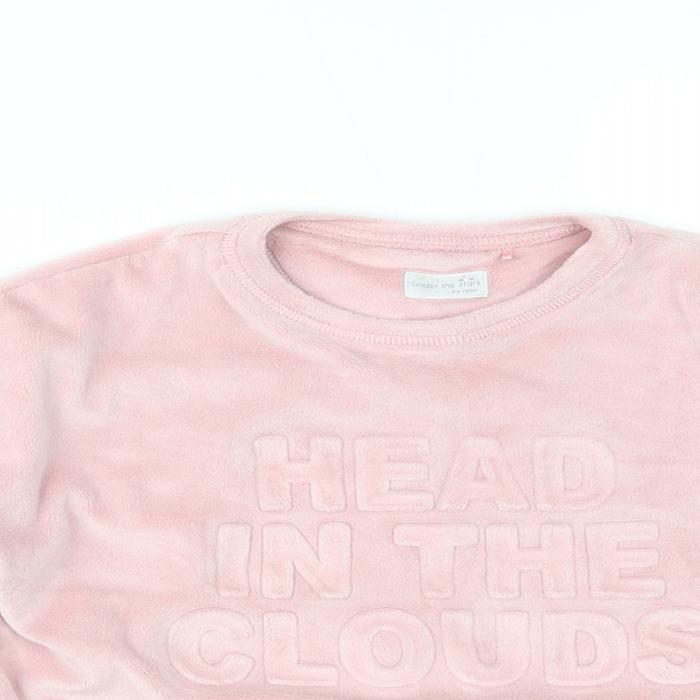 NEXT Girls Pink   Pullover Jumper Size 4 Years