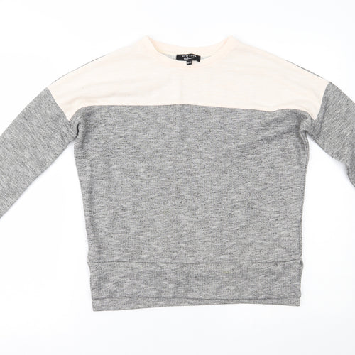 New Look Girls Grey   Pullover Jumper Size 12-13 Years