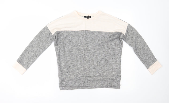New Look Girls Grey   Pullover Jumper Size 12-13 Years