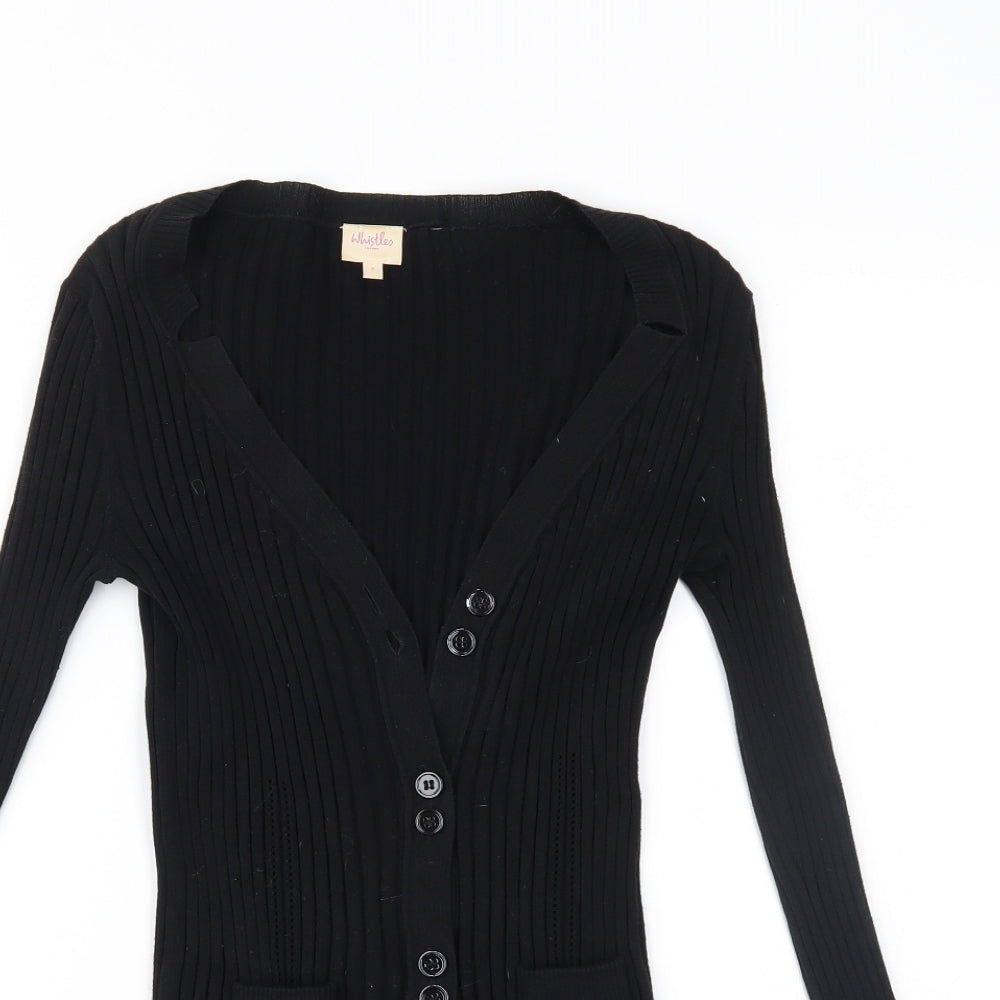 Whistles Womens Black   Cardigan Jumper Size S