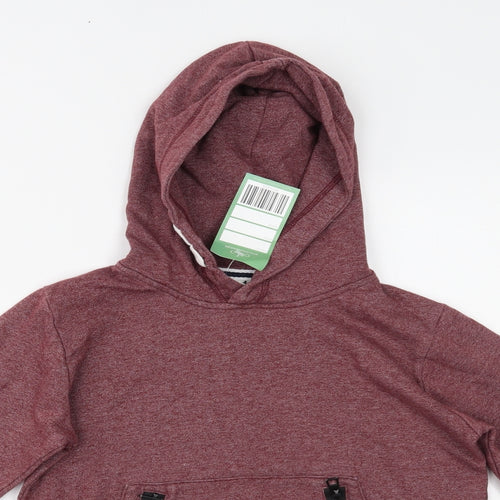 jonas nielson Womens Red   Pullover Hoodie Size S