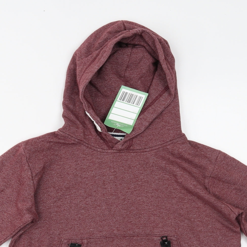 jonas nielson Womens Red   Pullover Hoodie Size S