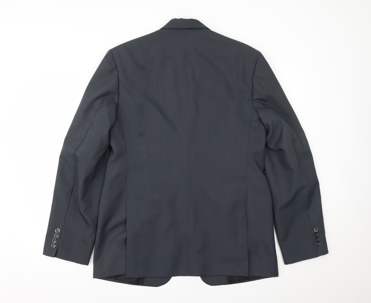 Preworn Mens Grey   Jacket Suit Jacket Size 36