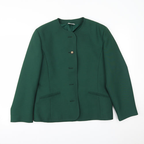 Eastex Womens Green   Overcoat Coat Size 14