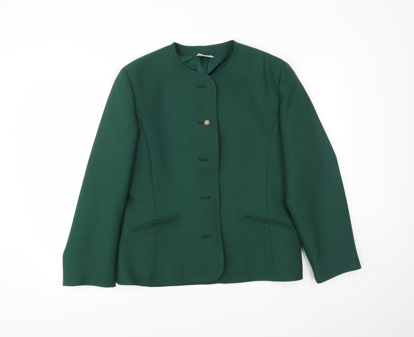 Eastex Womens Green   Overcoat Coat Size 14