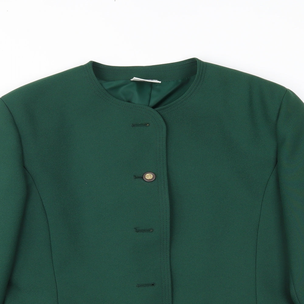 Eastex Womens Green   Overcoat Coat Size 14